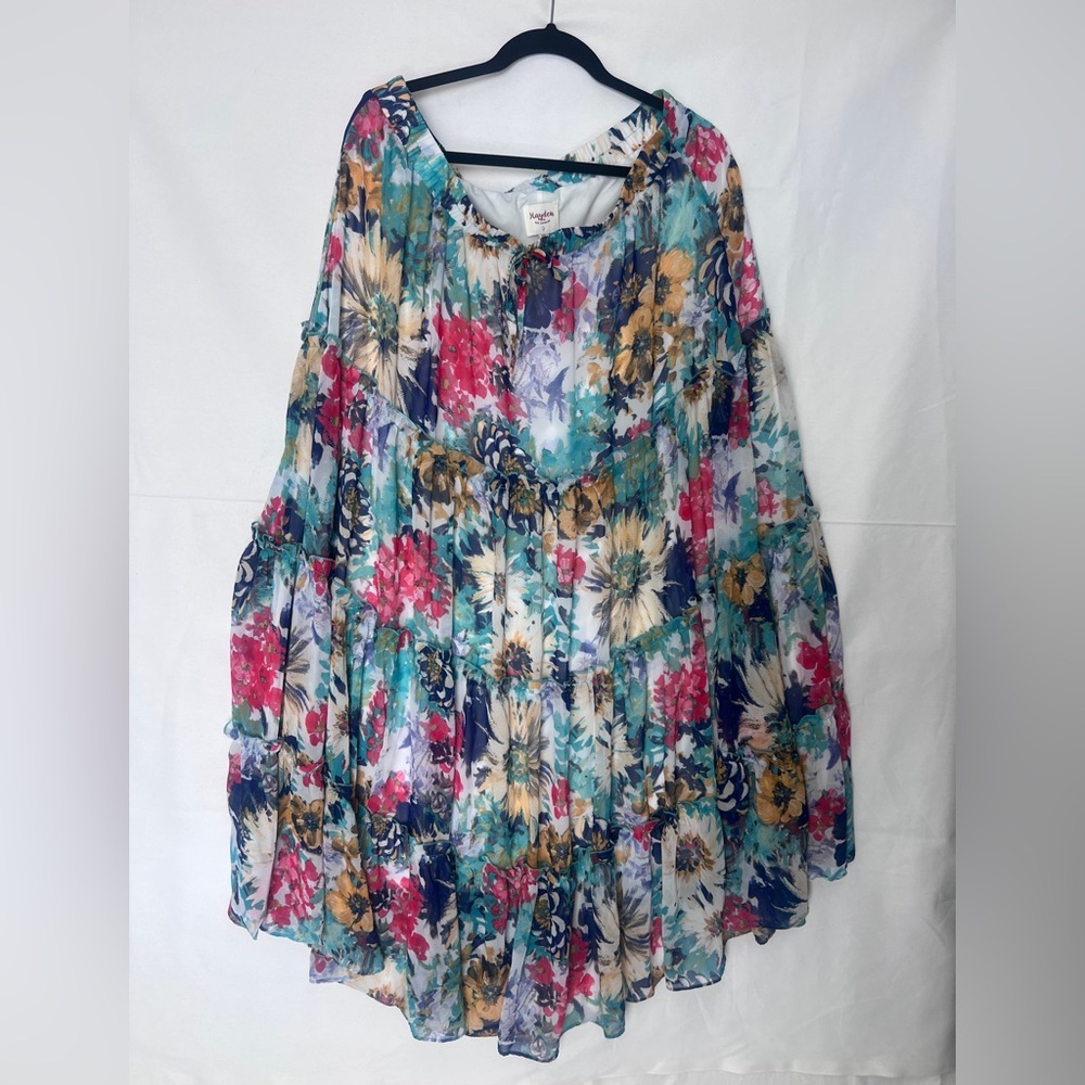 Hayden Floral Maxi Skirt LIKE NEW 1X